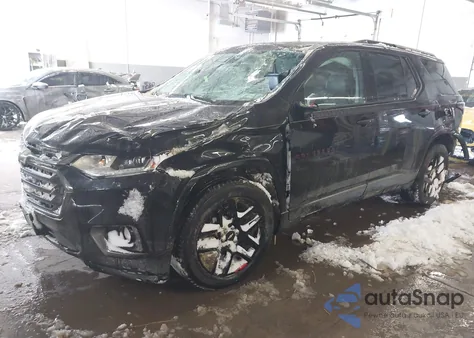 2018 Chevrolet Traverse Premier z USA, uszkodzony, nr VIN 1GNEVJKW3JJ162934